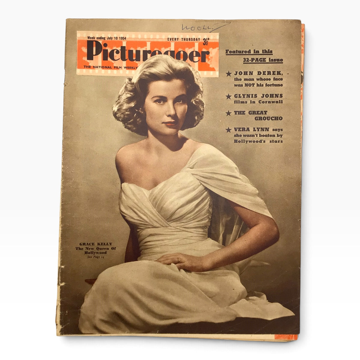 Vintage 1954 Picturegoer Film and Entertainment British Film Magazine Set - 8 Issues