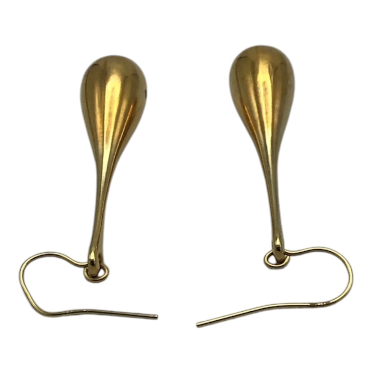 Gold Hollow Dangle Drop Earrings