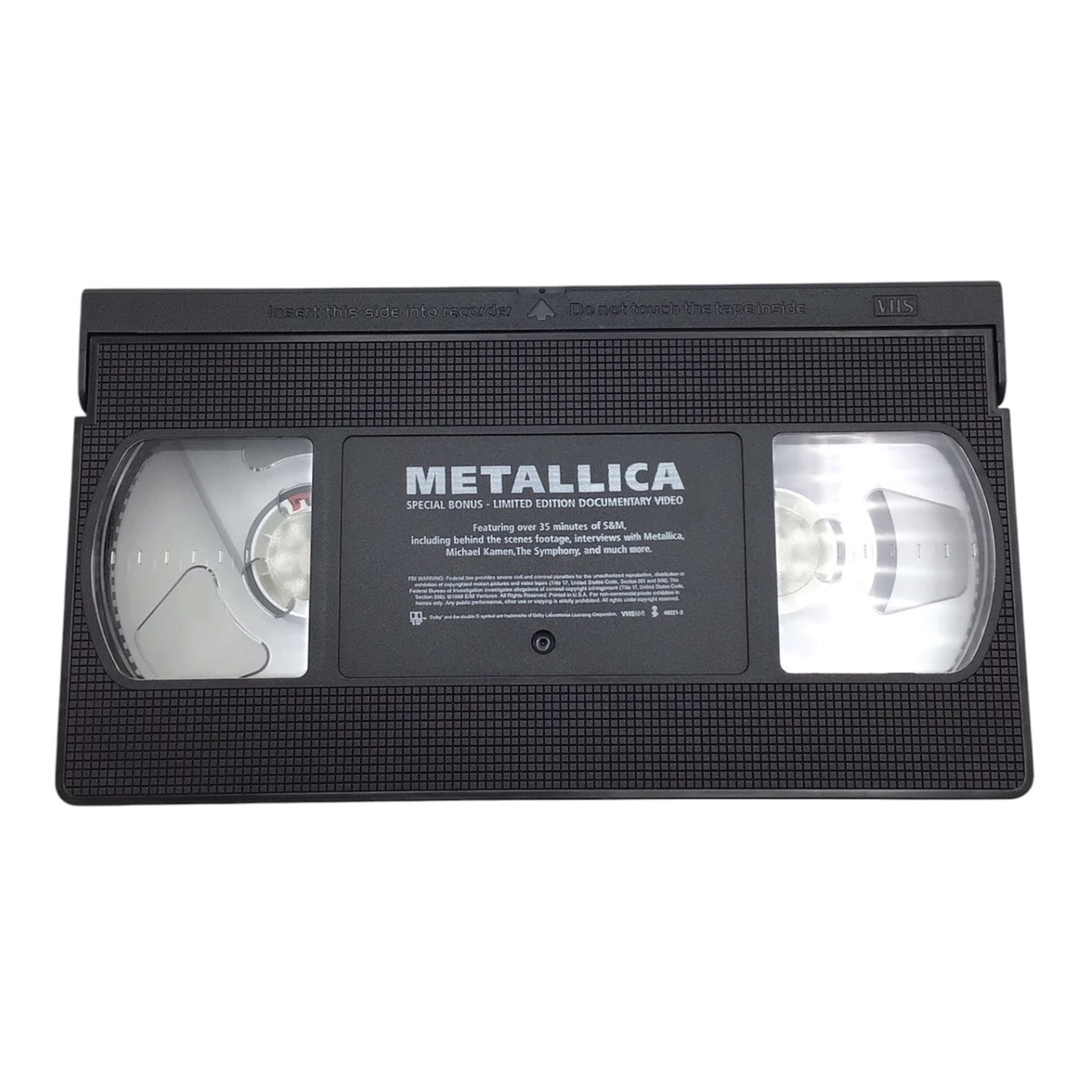 Metallica w/ Michael Kamen Conducting The San Francisco Symphony Orchestra & Documentary Video VHS Tapes
