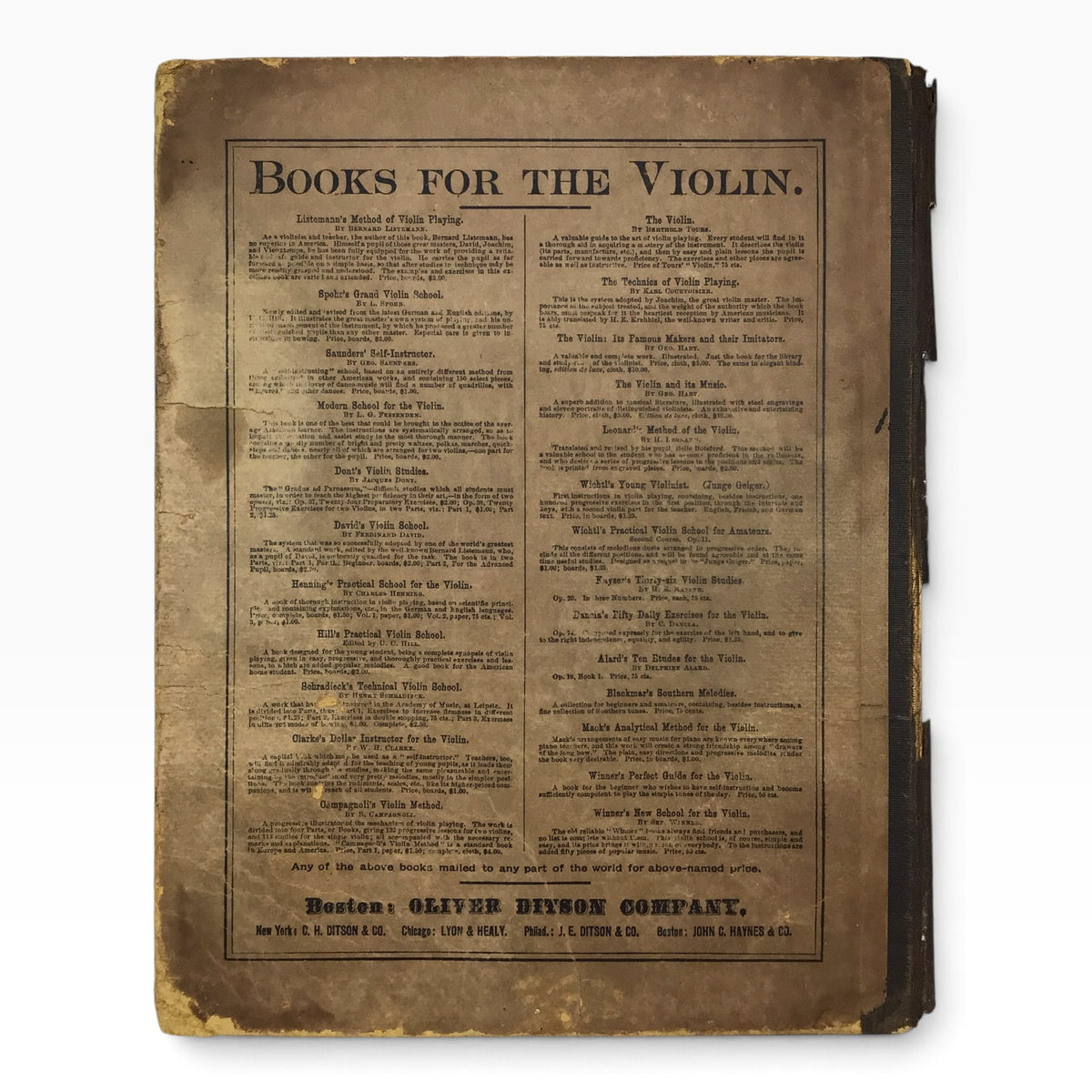 Harvest of Flowers Blumenlese Violin & Piano – Vintage Music Sheet Book