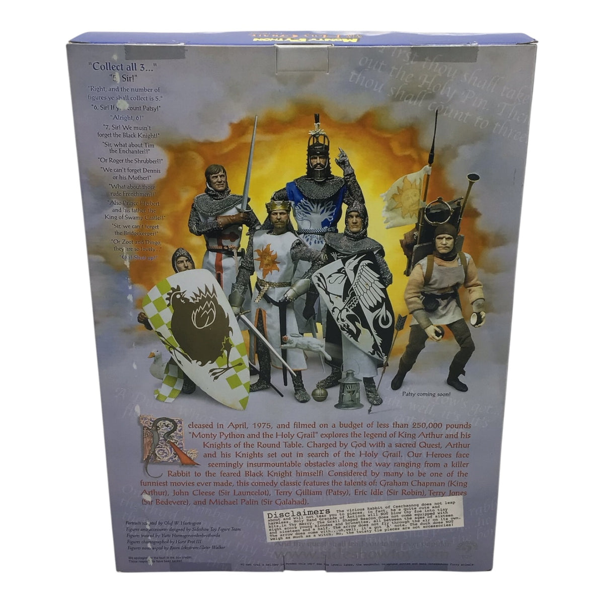 Monty Python & The Holy Grail John Cleese as Sir Lancelot Action Figure