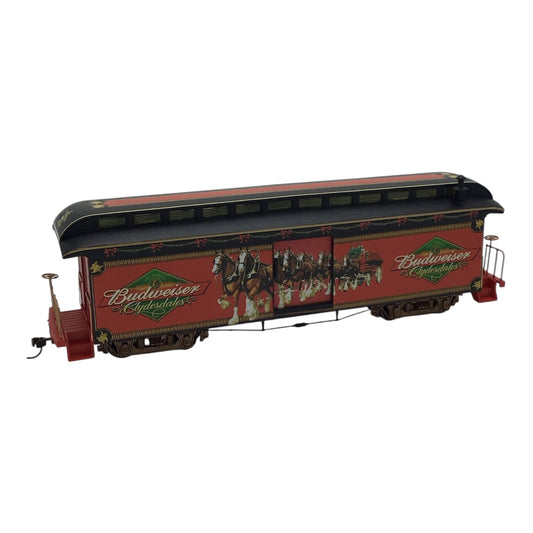 Hawthorne Village Budweiser Clydesdales Train Car w/ Tracks