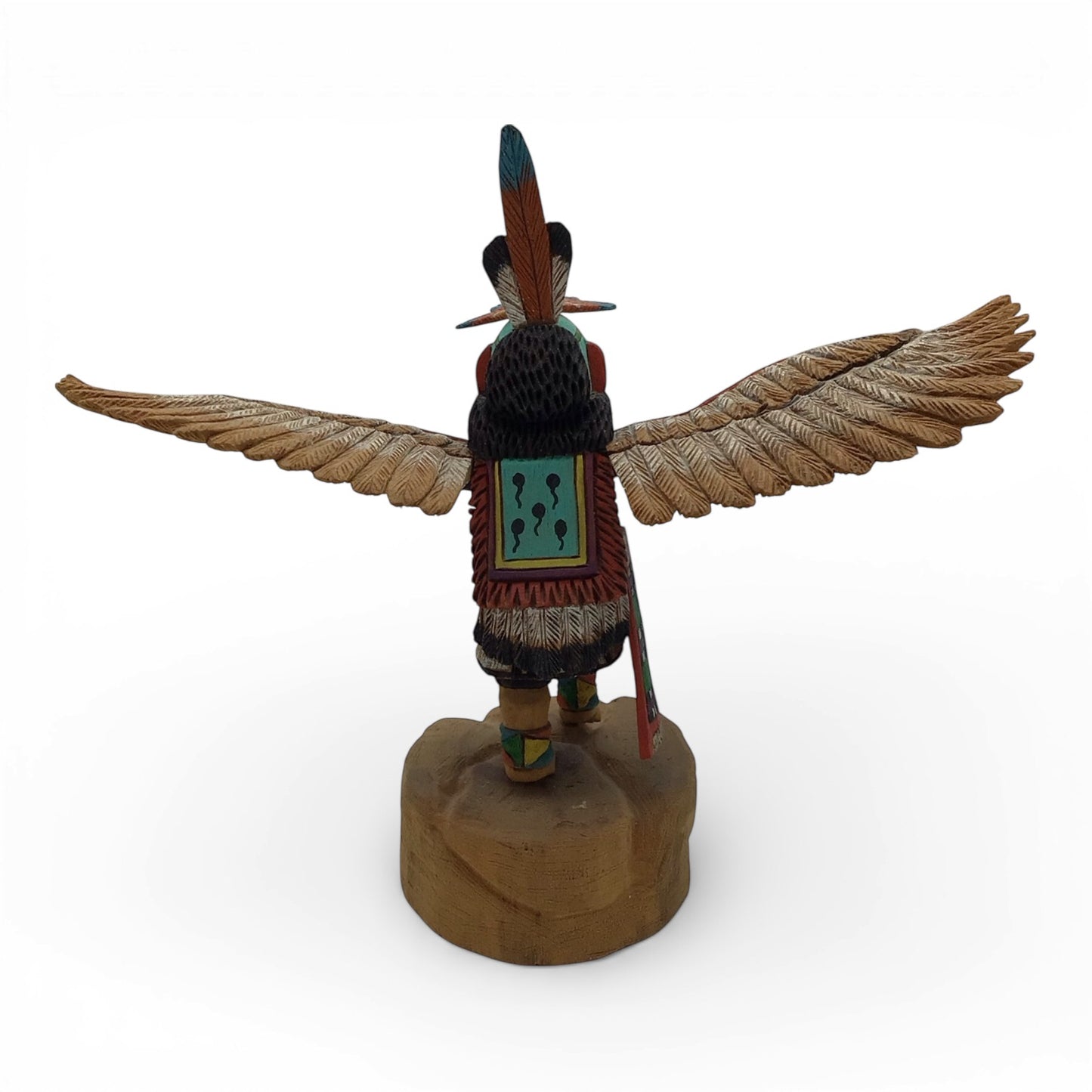 Handmade Native American Statue - Hopi