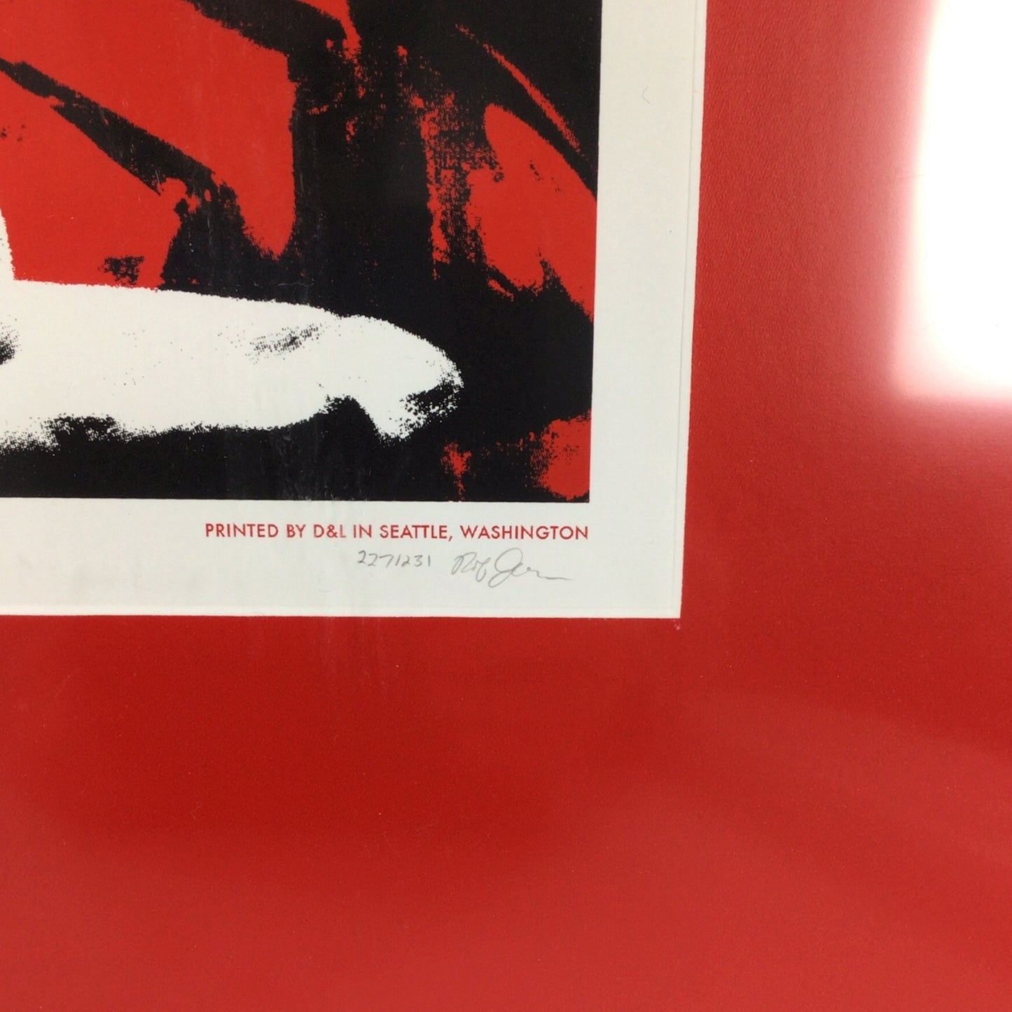 The White Stripes Austin 2007 Silkscreen Poster by Rob Jones