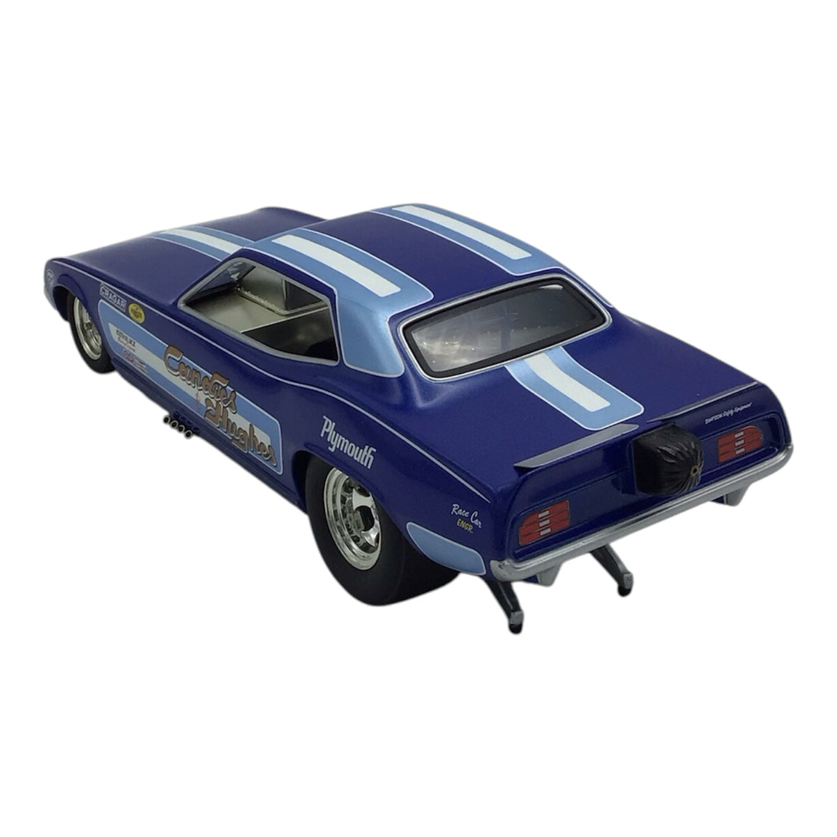 1970 Plymouth Cuda Candies & Hughes NHRA Funny Car Diecast Model