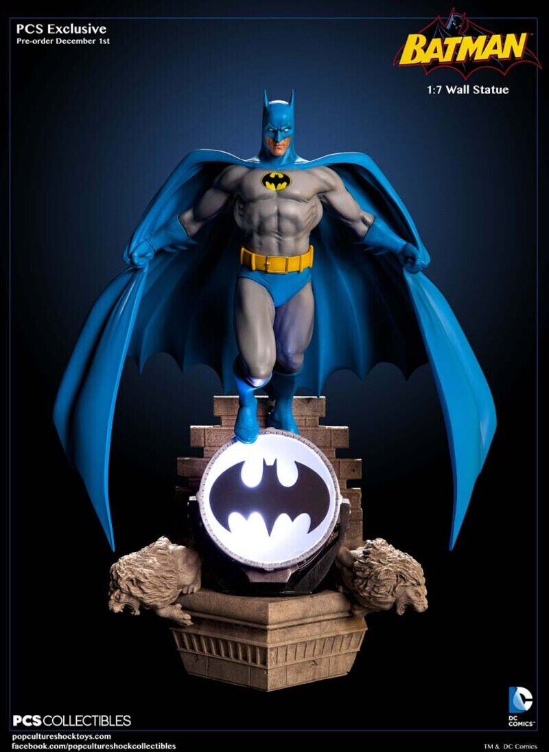Batman Bronze Age Wall Mount Statue Limited Edition 58/750 - Culture Shock Toys