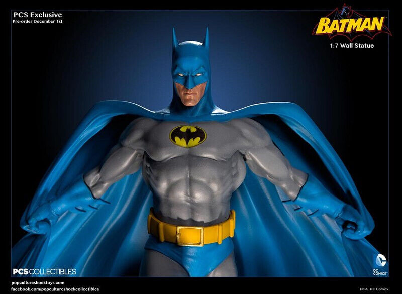 Batman Bronze Age Wall Mount Statue Limited Edition 58/750 - Culture Shock Toys