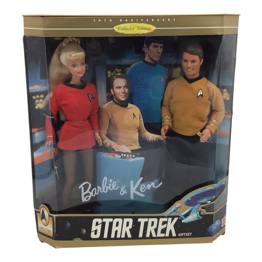 Barbie & Ken 30th Anniversary Collector Edition Star Trek Giftset