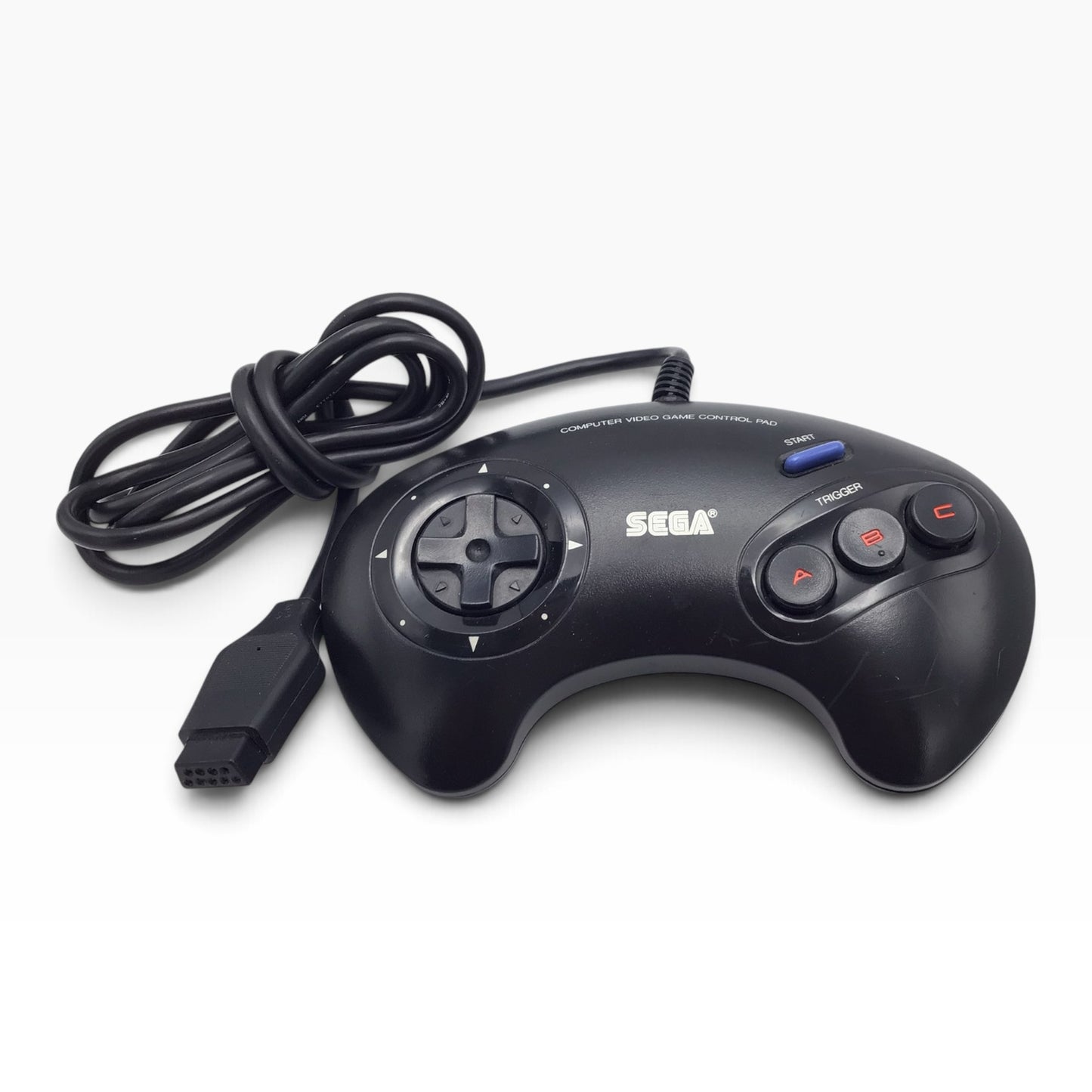 Sega Genesis Model 1601 Gen 1 Console System Bundle – Cabels and 3 Controllers – Tested & Working