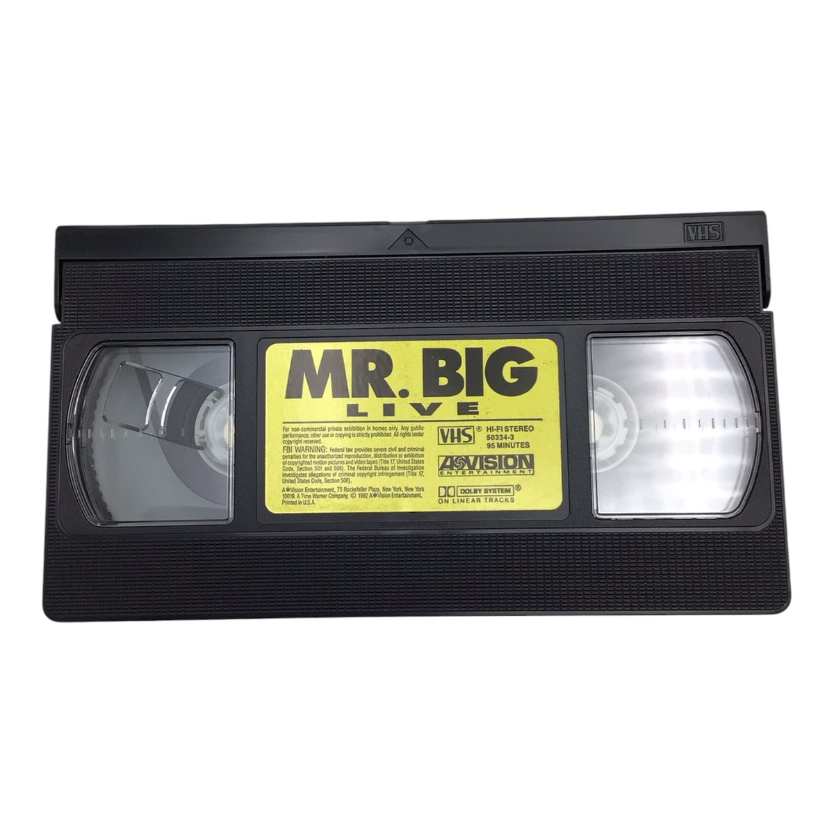 Mr. Big LIVE VHS Tape