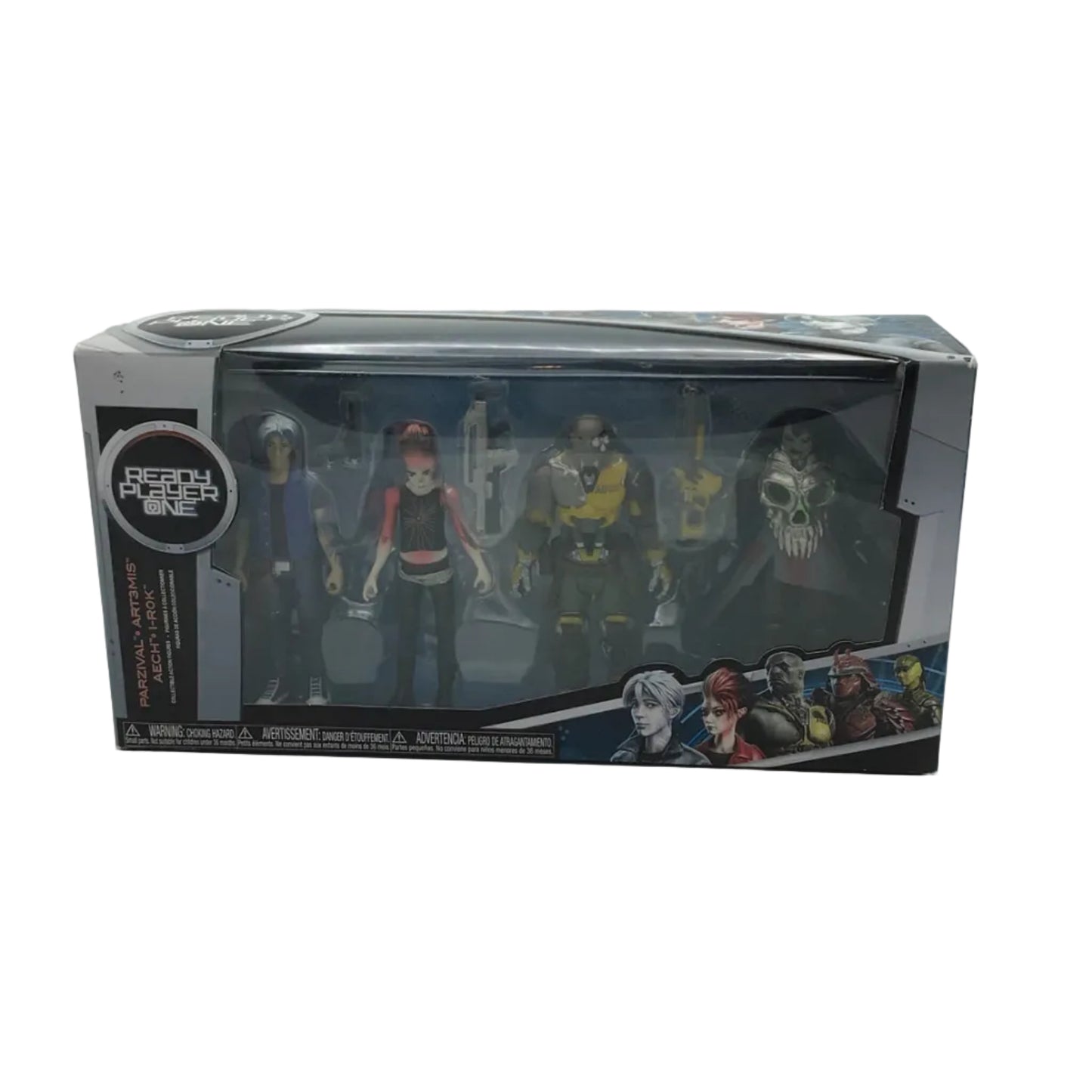 Ready Player One Action Figure Set - Parzival, Artemis, Aech, I-Rok