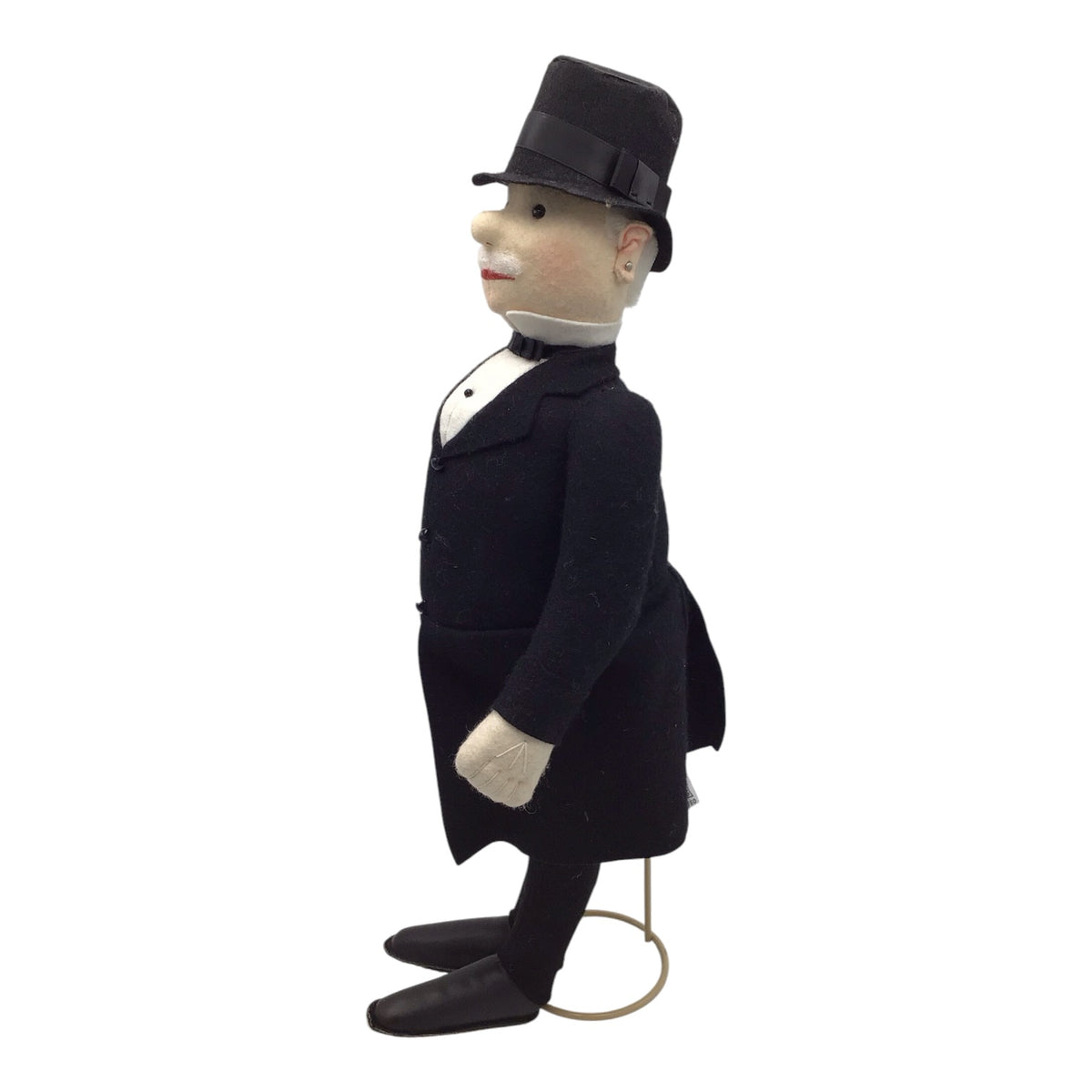 German Steiff Gentlemen in Morning Coat 9102/50 Limited Edition Felt Doll Num. 86/87