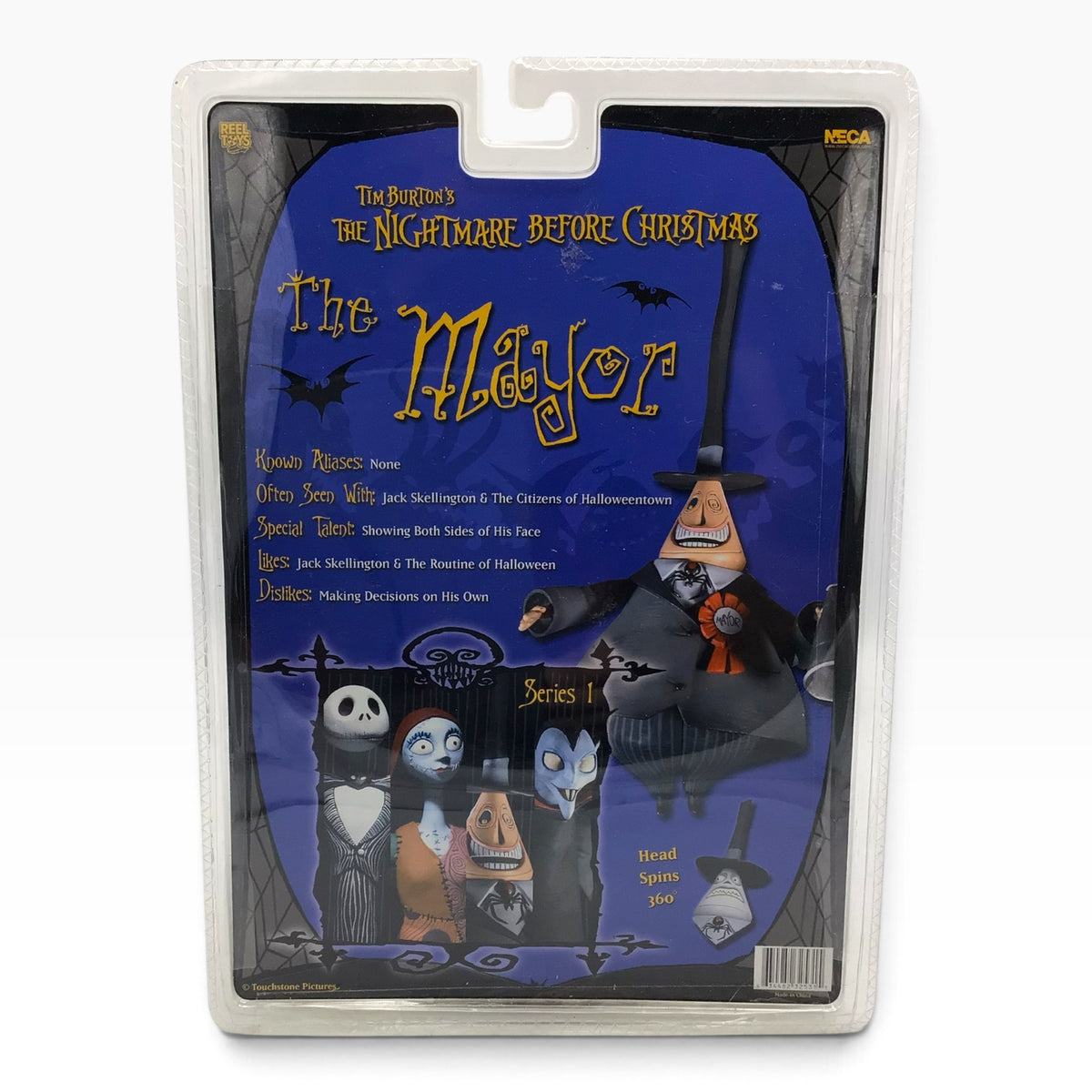 Tim Burton's The Nightmare Before Christmas The Mayor Series 1 Action Figure – NECA Reel Toys