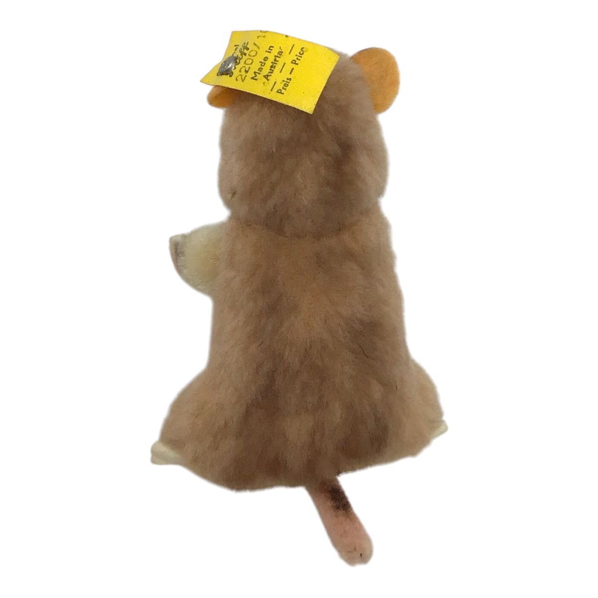 Miniature Mohair Toy Animal w/ Maker's Label Piff Mouse 2200/16