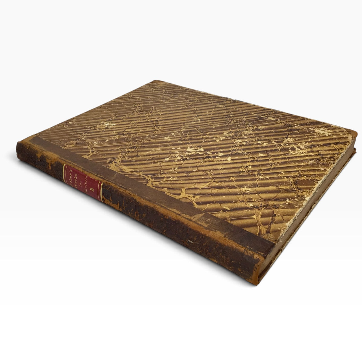 Weber’s Works for Pianoforte Volume 2 – Antique German Piano Music Sheet Book