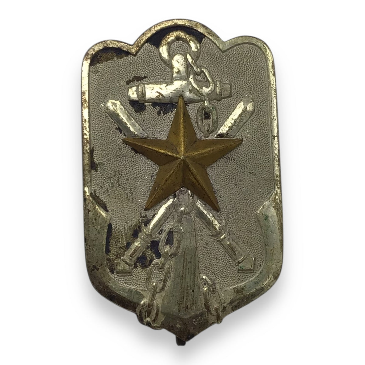 WWII Japanese Time Expired Soldiers Badge with Rosette Backing in Rare Award Presentation Box
