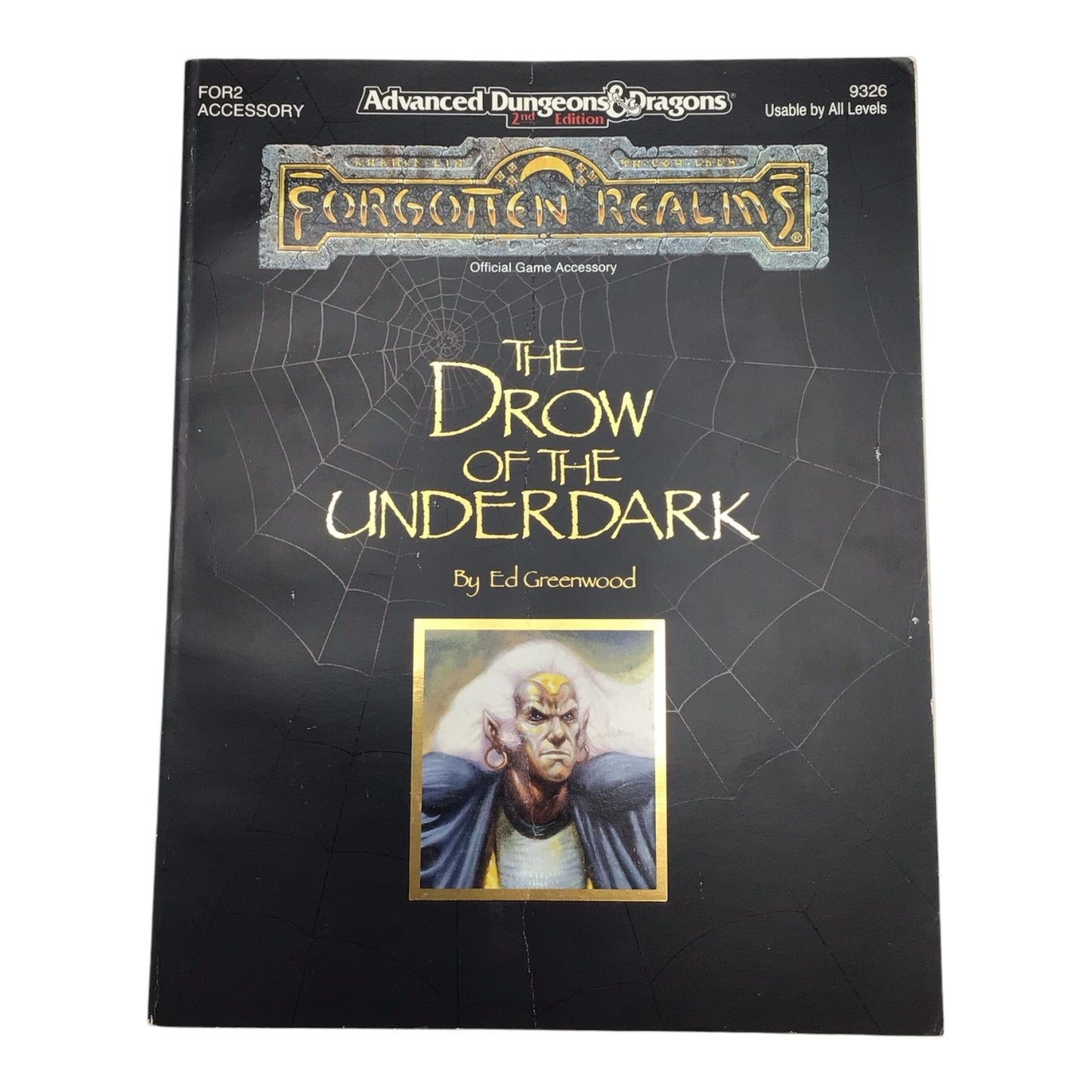 Advanced Dungeons & Dragons 2nd Edition Forgotten Realms The Drow of the Underdark #9326