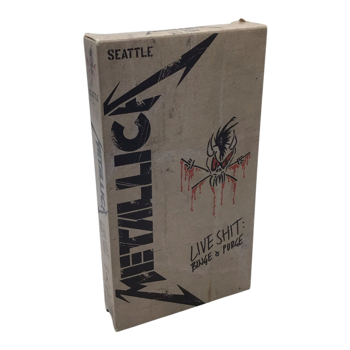 Metallica Seattle Live Shit: Binge & Purge VHS Tape