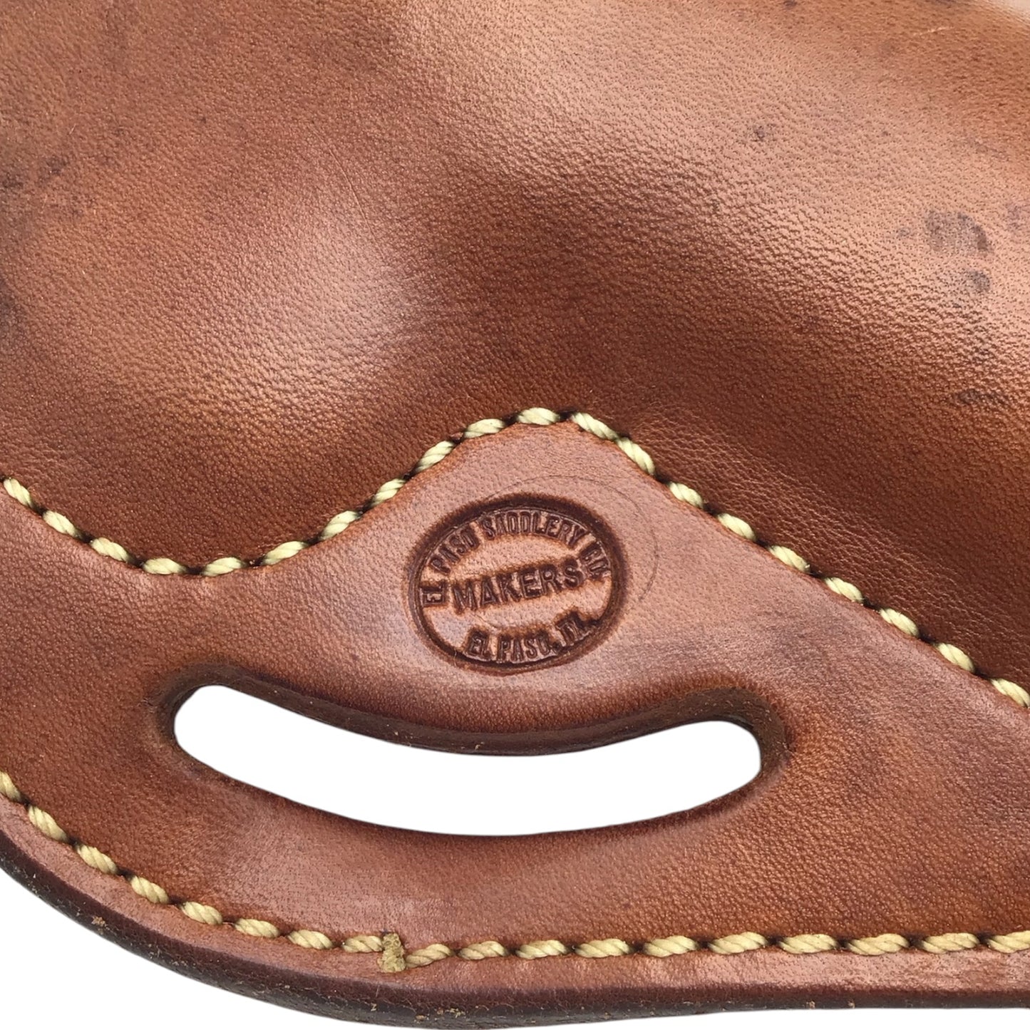 El Paso Saddlery Govt .45 Tan Leather Holster