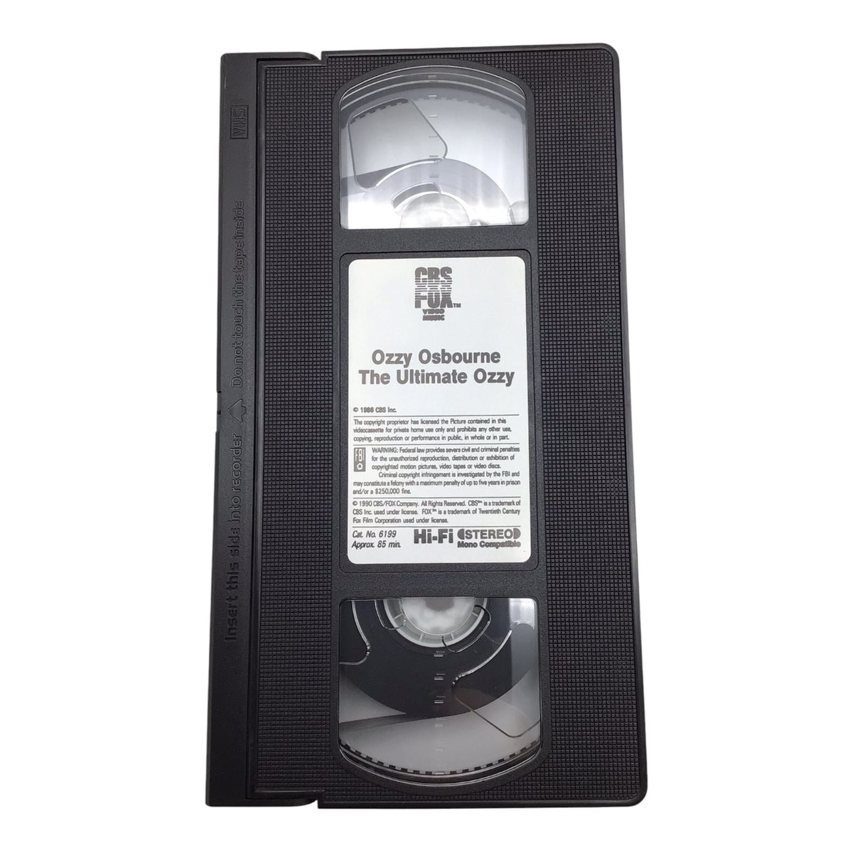 Ozzy Osbourne The Ultimate Ozzy VHS Tape
