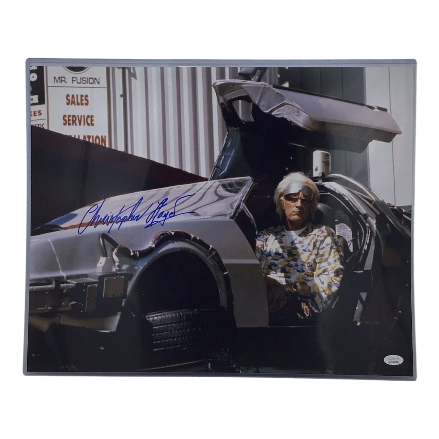 Christopher Lloyd Autograph JSA Certified - 16x20 Color Photo