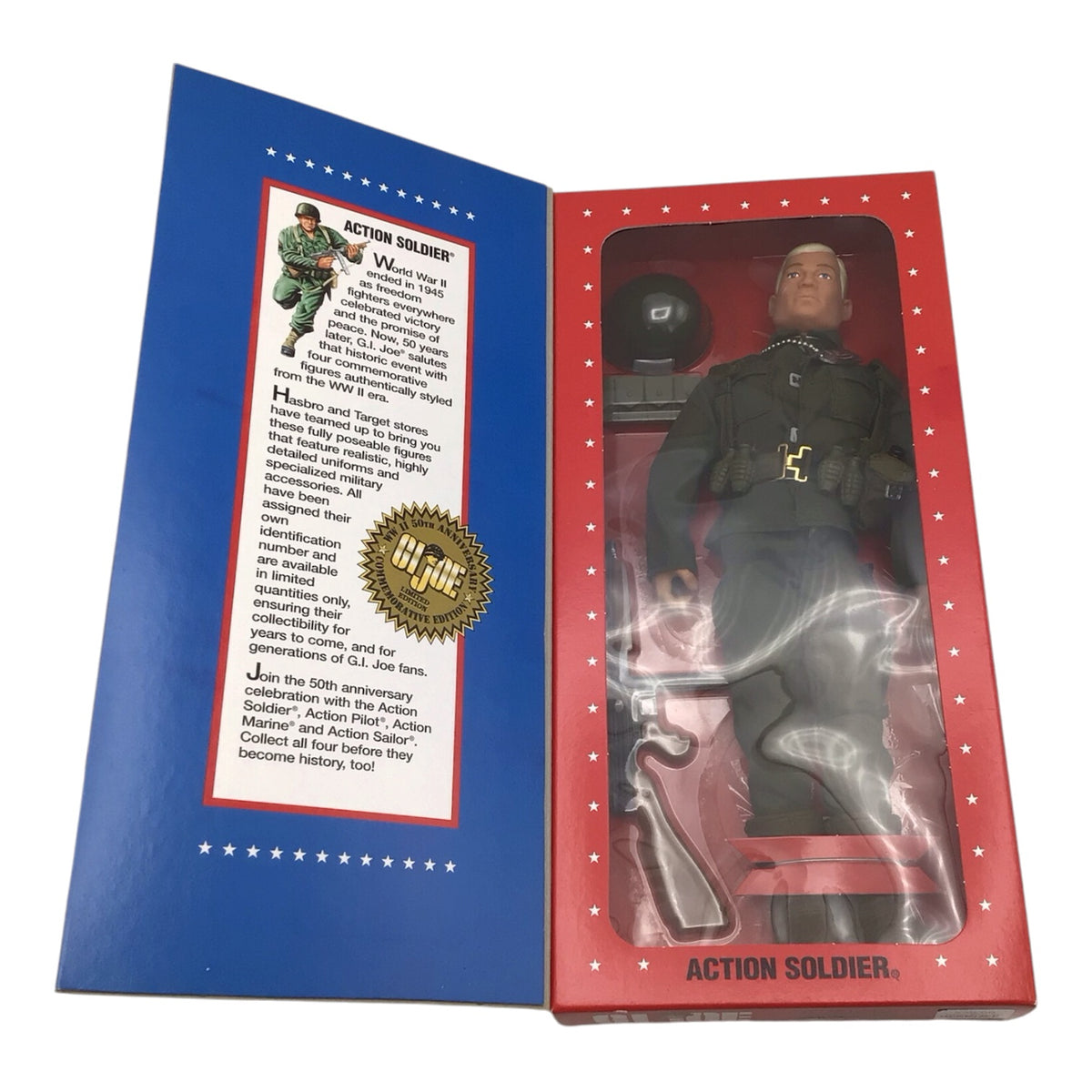 GI Joe Action Soldier Limited Edition WWII Commemorative Figure - Hasbro 1995