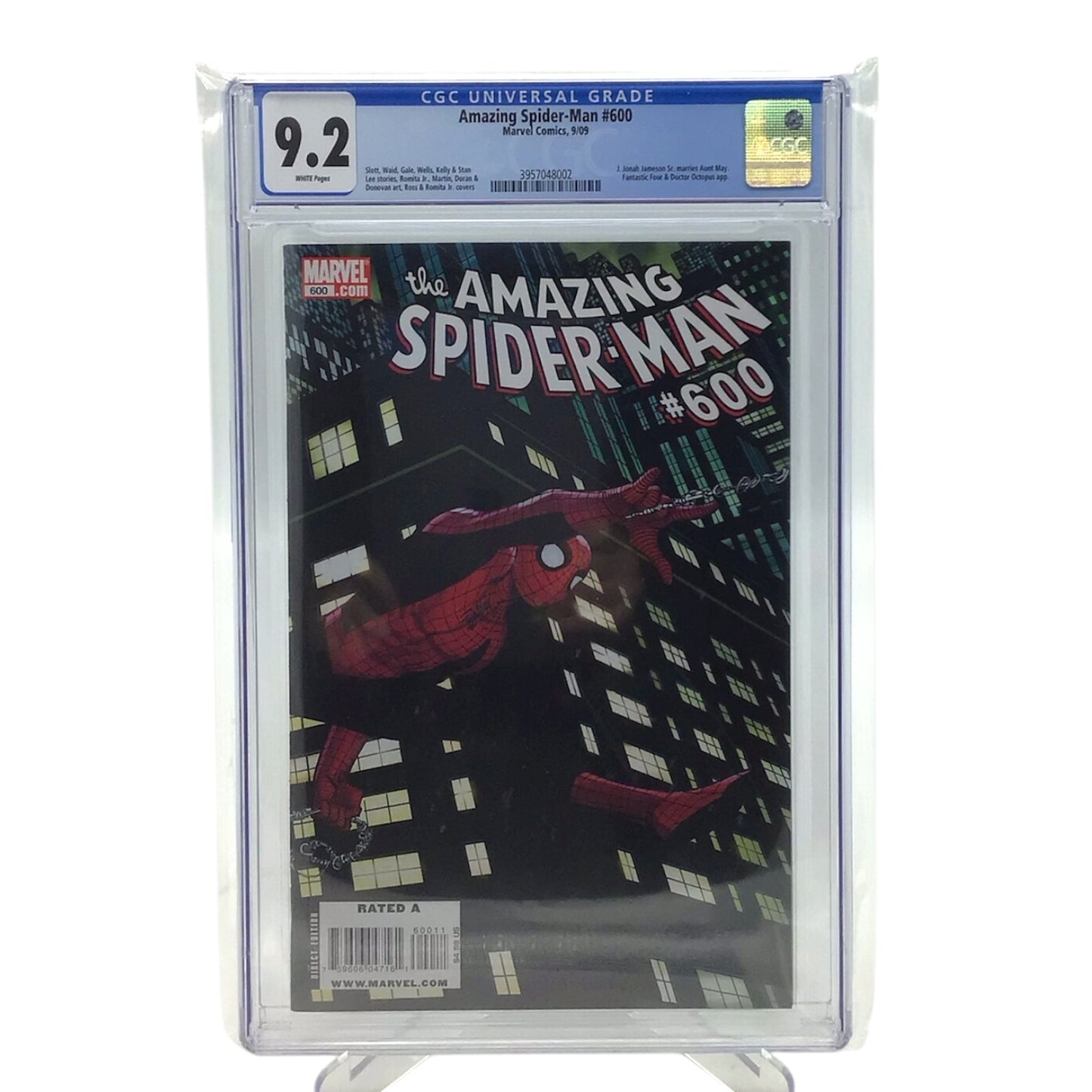 Amazing Spider-Man #600 - CGC Graded 9.2