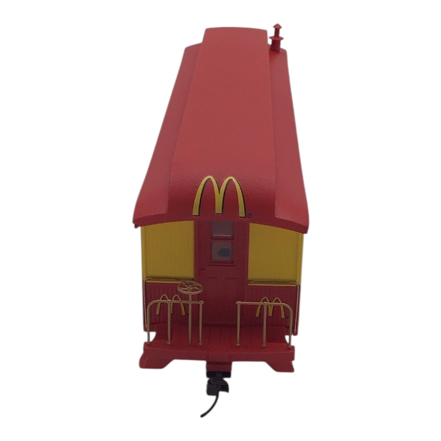 Hawthorne Village McDonald's 50th Anniversary Train Car Set of 4 w/ Tracks