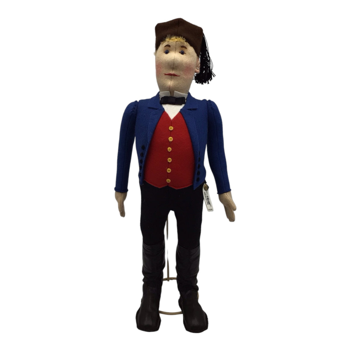 German Steiff Peasant Jorg Felt Doll 9112/45 - Numbered 87/88