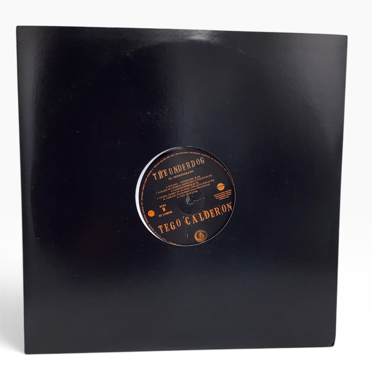 Tego Calderón The Underdog / El Subestimado 2006 – 2-LP Vinyl Record Set