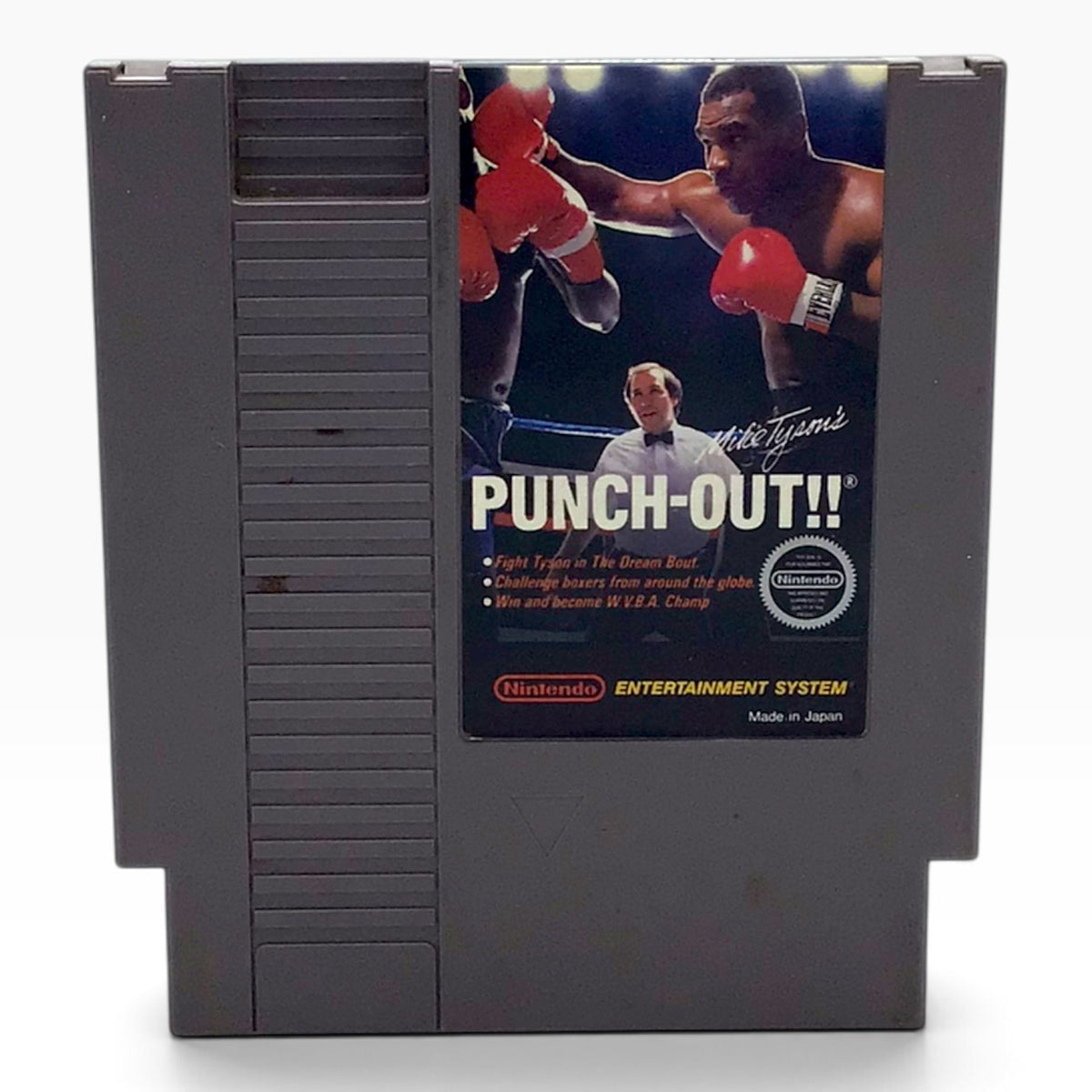 Nintendo NES Mike Tyson's Punch-Out!! Video Game Cartridge – Made in Japan