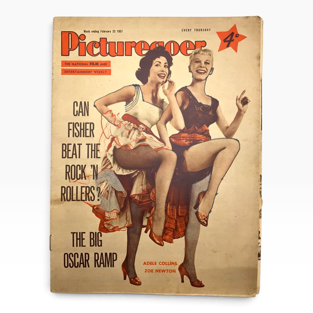 Vintage 1957 Picturegoer Film and Entertainment British Magazine Set - 12 Issues