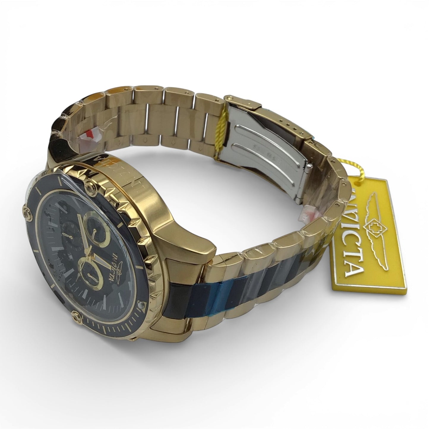 Invicta Grand Diver Men's Watch - 47mm. Gold. Black (15402) - Includes Batman Case