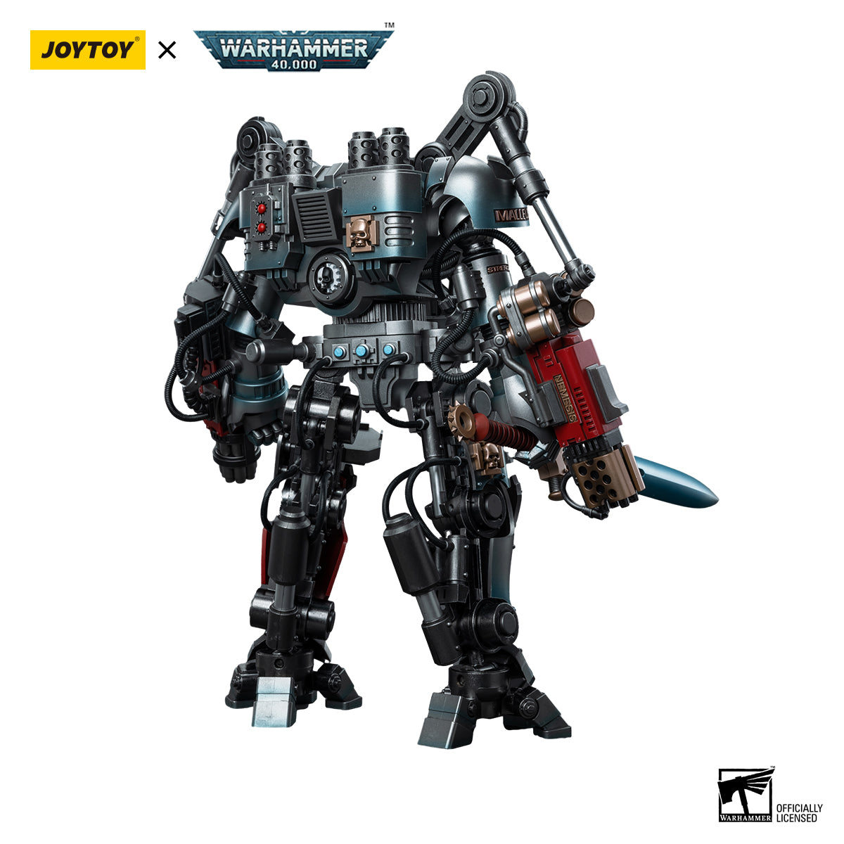 JoyToy Warhammer 40,000 Grey Knights Nemesis Dreadknight 1/18 Scale Figure – Like New in Box