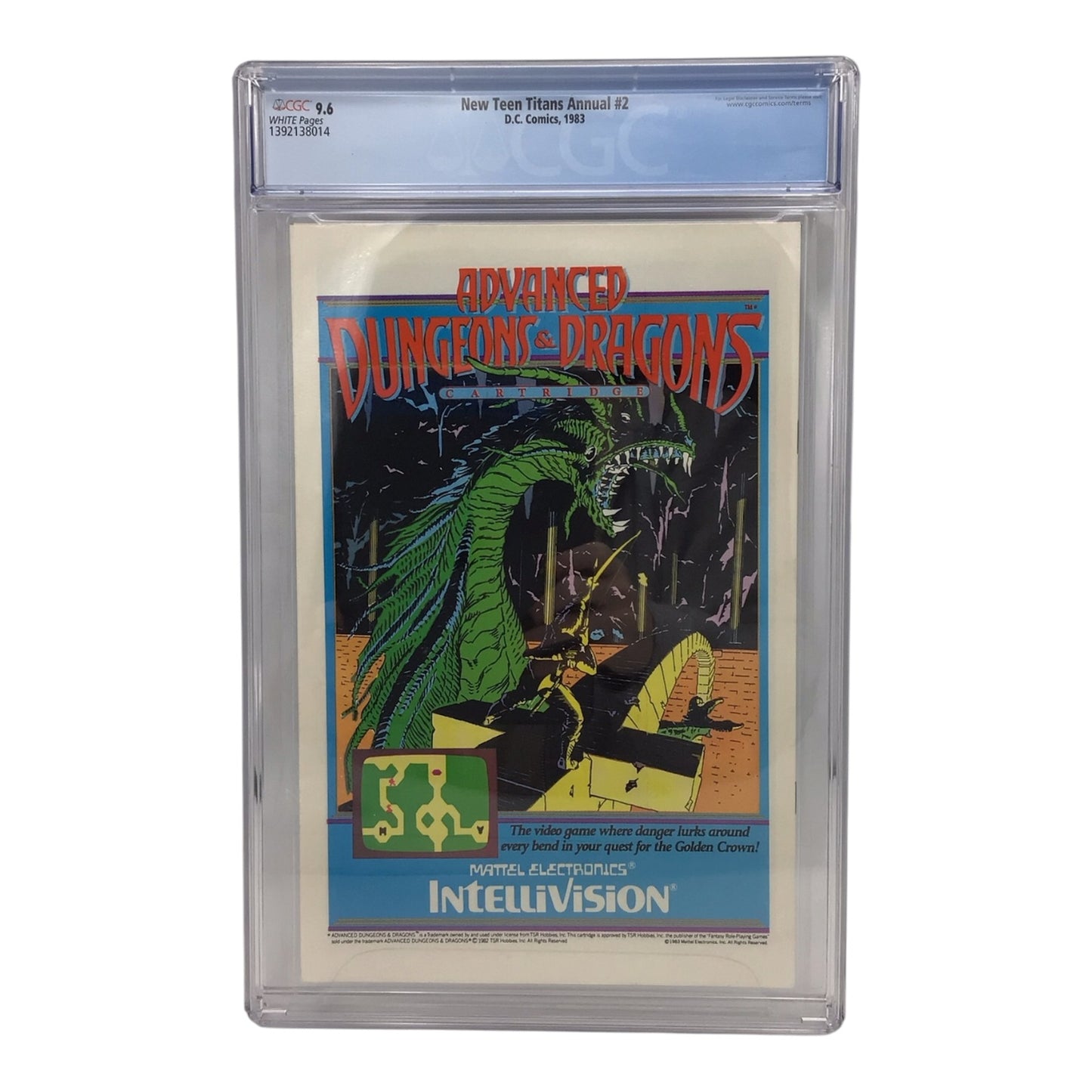 D.C. Comics New Teen Titans Annual #2 - CGC 9.6