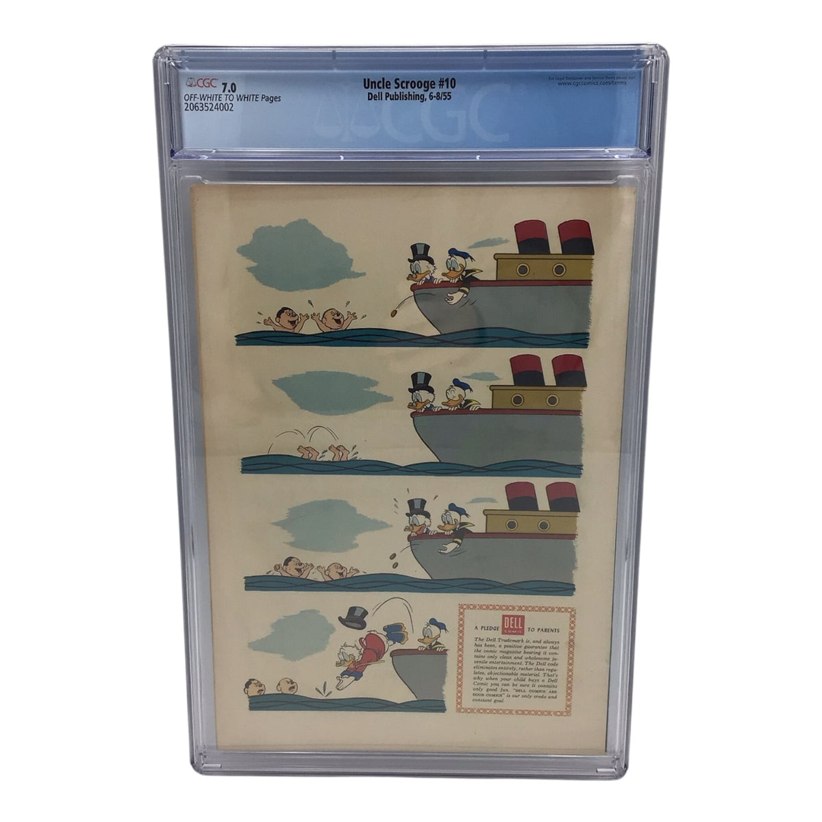 Walt Disney's Uncle Scrooge #10 - CGC 7