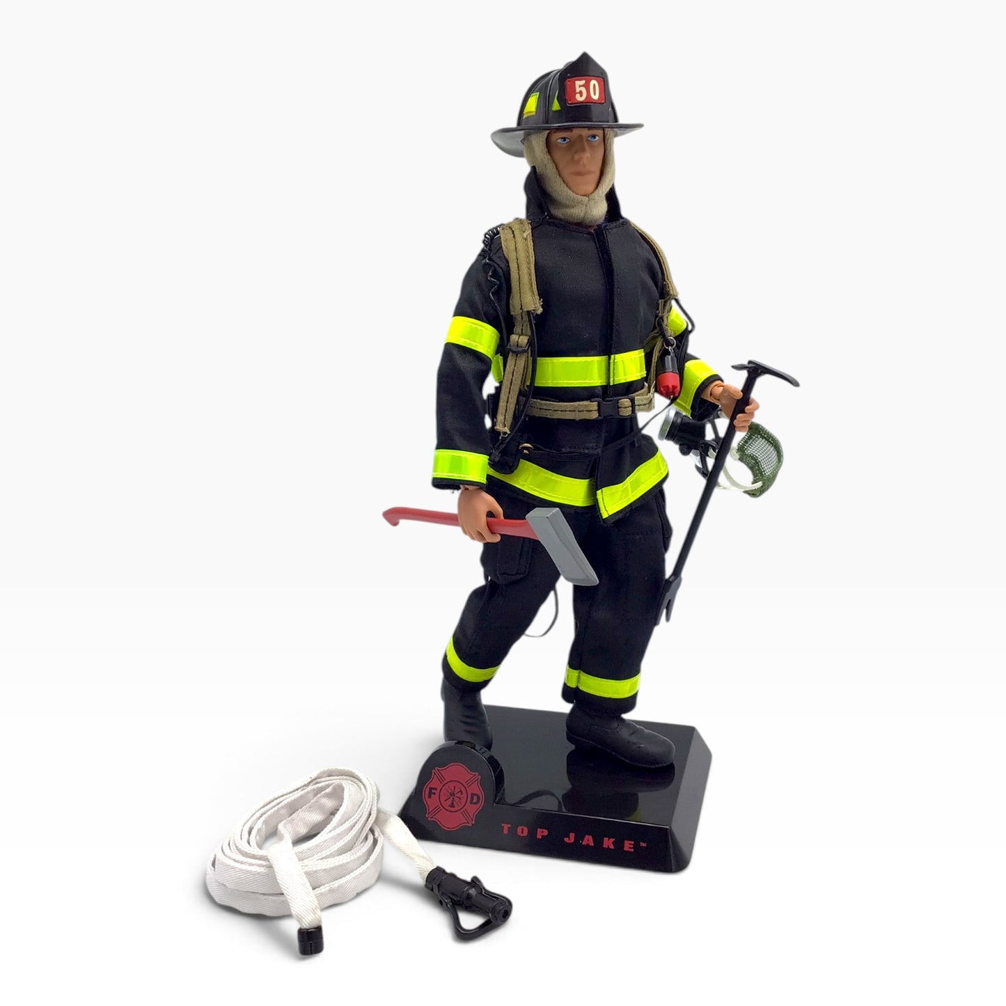 FDNY Fire Zone “Top Jake” Firefighter Figure – Collectible Firefighter Figurine