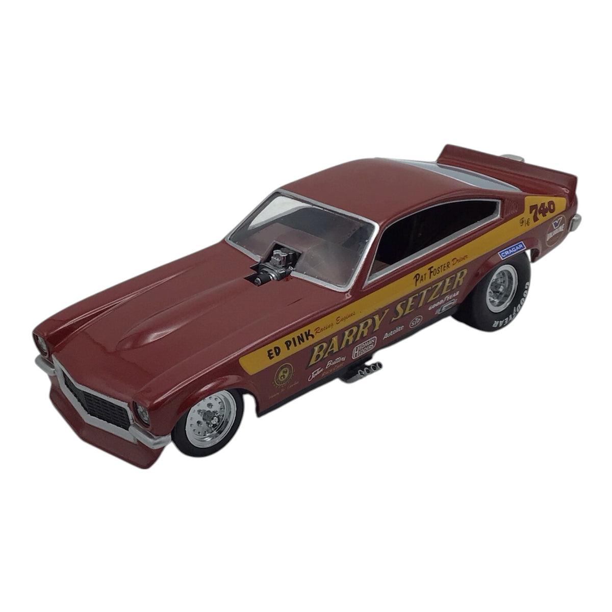1971 Barry Setzer Chevy Vega Funny Car Diecast Model