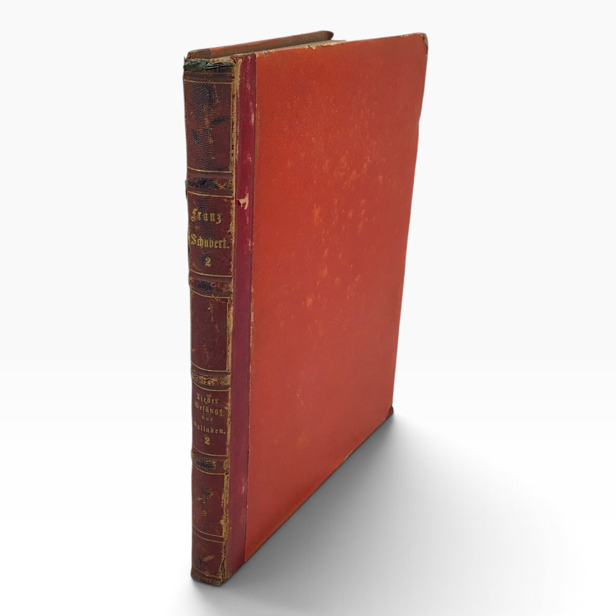 Franz Schubert Complete Compositions Volume 2 – Antique German Music Sheet Book