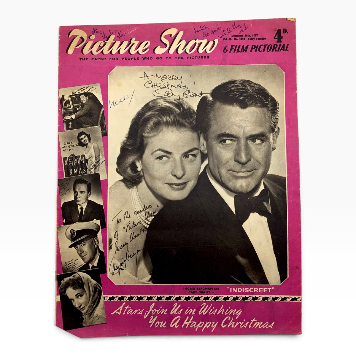 Vintage 1957 Picture Show & Film Pictorial British Film Magazine Set - 31 Issues