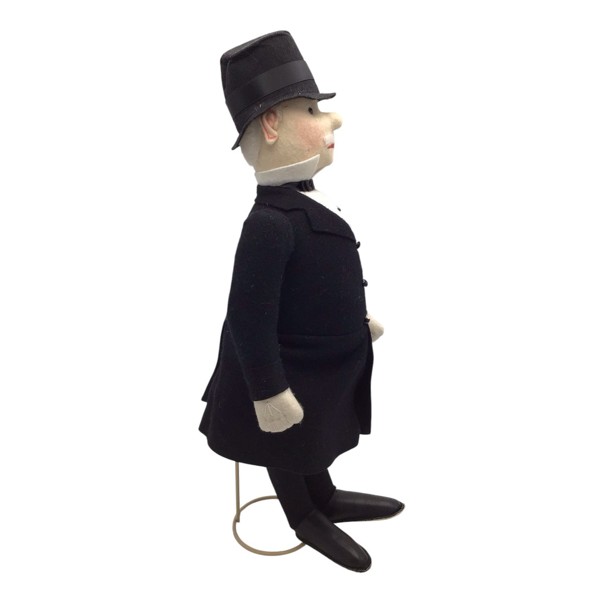 German Steiff Gentlemen in Morning Coat 9102/50 Limited Edition Felt Doll Num. 86/87