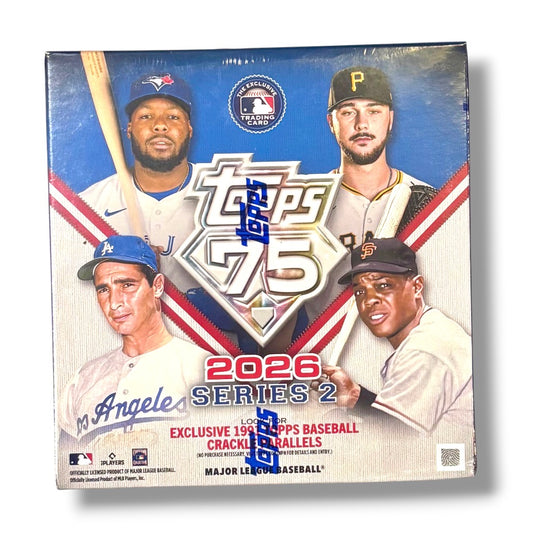 2026 Topps 75 MLB Baseball Series 2 Mega Box