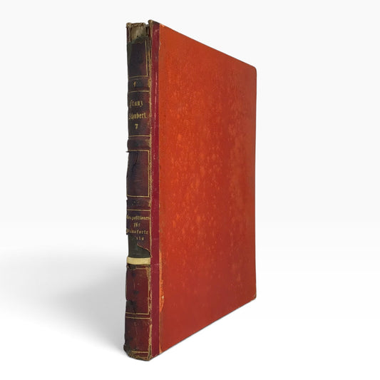 Franz Schubert Complete Compositions Volume 7 – Antique German Piano Music Sheet Book