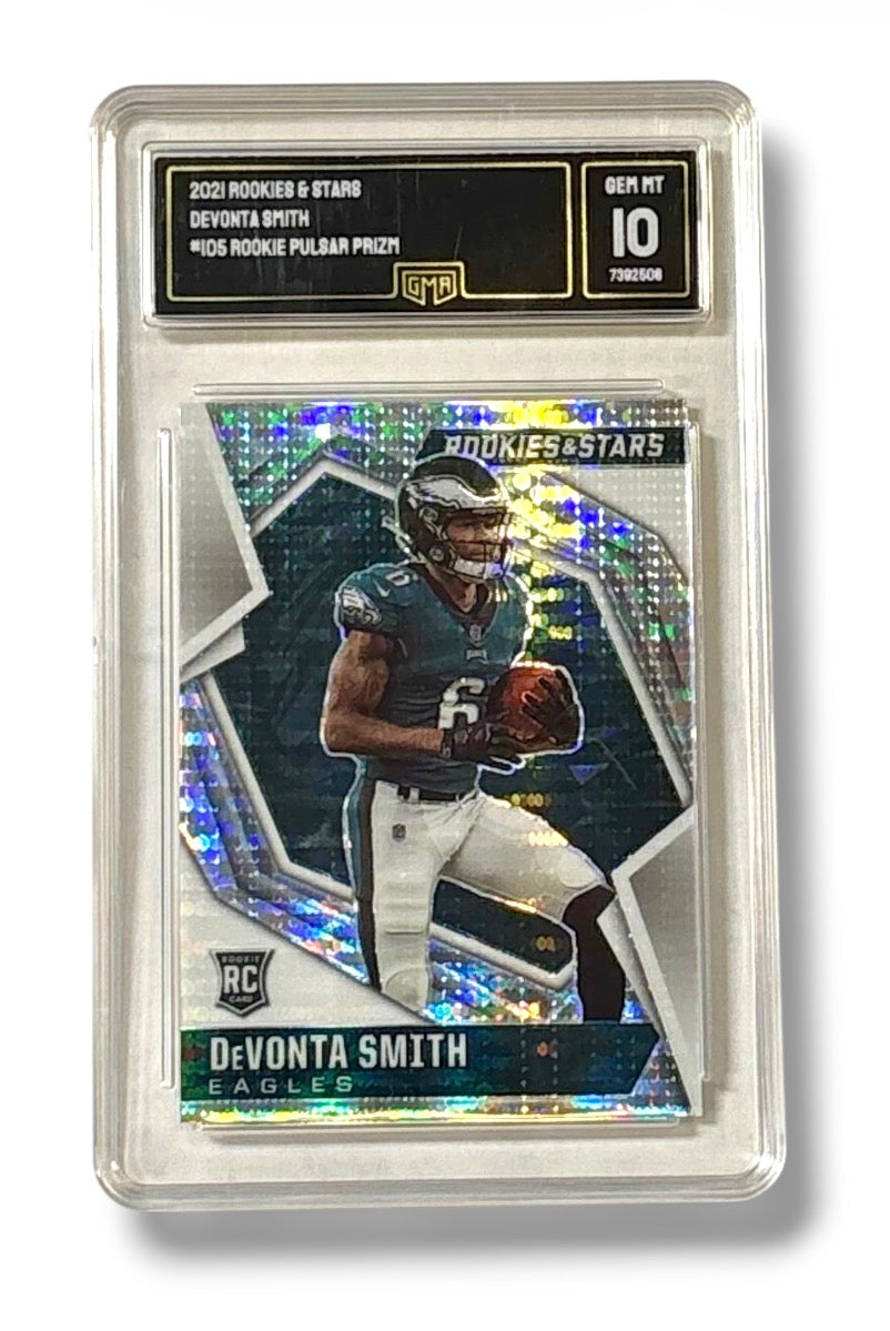 2021 Rookies & Stars Pulsar Prizm #106 Devonta Smith GMA 10 Gem Mint - 7392506