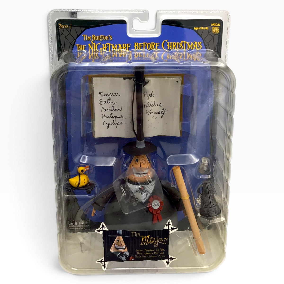 Tim Burton's The Nightmare Before Christmas The Mayor Series 1 Action Figure – NECA Reel Toys