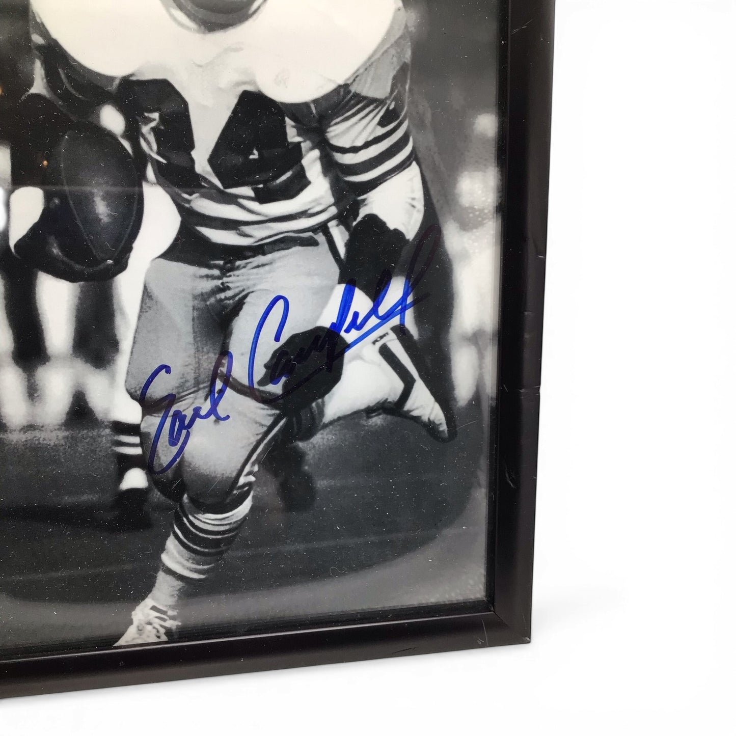 Framed Earl Campbell Signed Photo