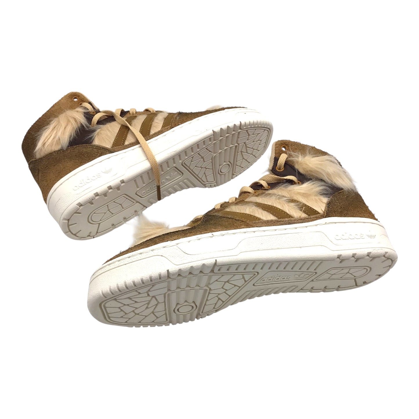Adidas Rivalry Hi Chewbacca Star Wars Shoes – Raw Desert – Men's Size 9.5