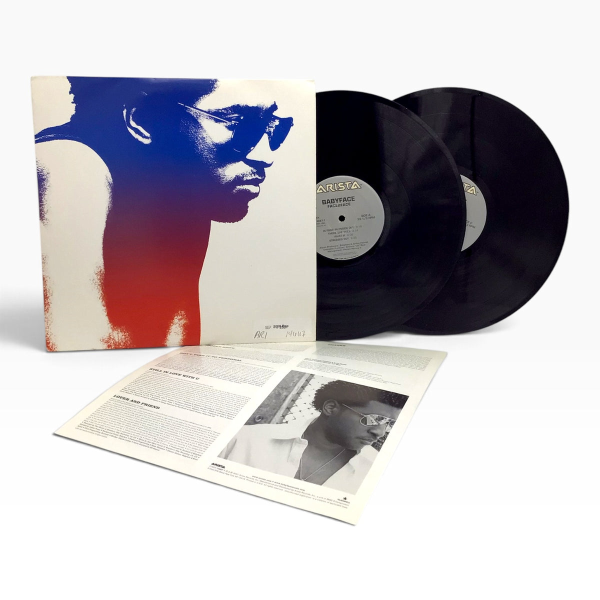 Babyface Face2Face – 2001 Arista Promotional 2-LP Vinyl Set