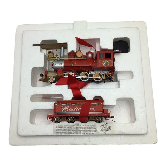 Hawthorne Village Budweiser Train Set