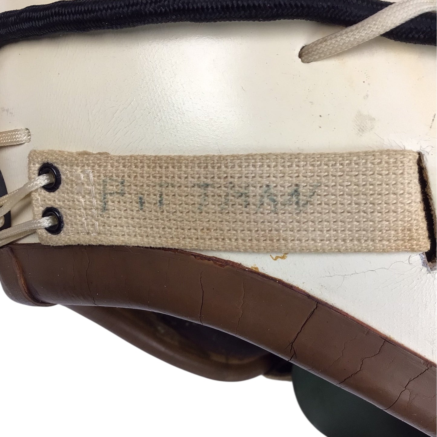 Early U.S. Vietnam War Jet Pilot Flight Helmet w/ Oxygen & Avionics and Army Air Corp Style Markings